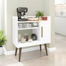 Balcão Aparador Buffet Retrô Café ll - Branco Balcão Aparador Buffet Retrô Café ll - Branco
