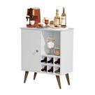 Balcão Aparador Buffet Retrô Royal 1 Porta Com Adega Balcão Aparador Buffet Retrô Royal 1 Porta Com Adega