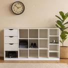 Balcão Atendimento Armário Colmeia Horizontal M8 Mdp Loja Balcão Atendimento Armário Colmeia Horizontal M8 Mdp Loja