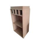 Balcão Bar Adega Em Mdf Natural - trovarelli