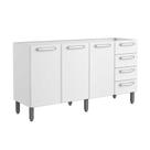 Balcão Bertolini Evidence 4635 Aço Tampo 160 Branco