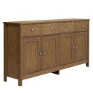 Balcao Buffet 4 Portas 4 Gavetas 154 Cm R626 Diamond Dtall Diamond