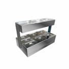 Balcão Buffet 7 Cubas Quentes 3 Cubas Frias ZPBFQF10