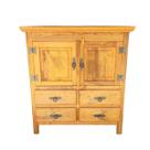 Balcão Buffet Arcaz 4 Gavetas Madeira de Demolição 90cm Sudeste Rústico