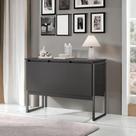 Balcão Buffet Bolzano Preto Onix Balcão Buffet Bolzano Preto Onix