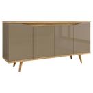 Balcão Buffet Hannover 4 Portas MDP e MDF 160cm Fendi Casa D Móveis