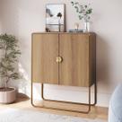 Balcão Buffet Orgânico 90cm 2 Portas Pé Metal Luna Móvel na Caixa Balcão Buffet Orgânico 90cm 2 Portas Pé Metal Luna Móvel na Caixa