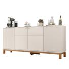 Balcão Buffet Sala de Jantar 179cm Lucca Off/Freijó C01 - Mpozenato
