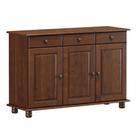 Balcão Buffet Sala de Jantar Rústico 128cm 3 Portas 3 Gavetas Rubia F07 Café - Mpozenato Balcão Buffet Sala de Jantar Rústico 128cm 3 Portas 3 Gavetas Rubia F07 Café - Mpozenato