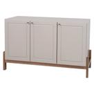 Balcão Buffet Venus 3 portas em madeira maciça e MDF