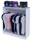 Balcão Cabideiro Arara Pendurar Roupa Loja Closet