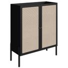 Balcao Cafe Bar 2 Portas 93 Cm Pes Madeira 27929 Oslo Nero Artesano Nero