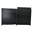 Balcão Caixa + Recepção 100% Mdf Preto - Suprema Móveis