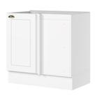 Balcão Canto Reto 01 Porta Americana Branco HP Balcão Canto Reto 01 Porta Americana Branco HP