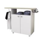 Balcão Com Tábua de Passar 2 Portas TP3000 Branco - Tecno Mobili Balcão Com Tábua de Passar 2 Portas TP3000 Branco - Tecno Mobili