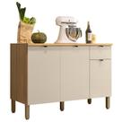 Balcao Com Tampo 120 Cm Mdf Vert Plus Freijo Soft Ktp