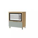 Balcão com Tampo Para Forno 100 MDF 1 Gaveta 80cm Marquesa Nesher