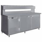 Balcão Condimentado 2 Portas 500 litros RF041 Inox Frilux 110v