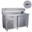 Balcão Condimentador Para Pizzaria RF-037 Refrigerador Frilux