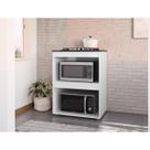 Balcão Cooktop Adriana 75 cm Cor:Branco