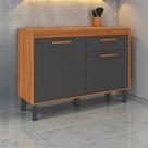 Balcão Cozinha 2 Portas 1 Gavetas 120cm com Tampo