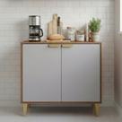 Balcão Cozinha 80 Cm 2 Portas Elena