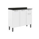 Balcão Cozinha Bertolini Dona Maria 6173 105cm Branco Balcão Cozinha Bertolini Dona Maria 6173 105cm Branco
