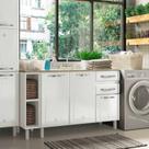 Balcão Cozinha de Aço 140cm para Pia Star New