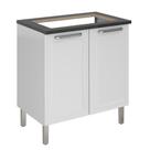 Balcão Cozinha Itatiaia Tarsila para Cooktop 5 Bocas 2 Portas Branco IG2A-80 COOK 5Q Balcão Cozinha Itatiaia Tarsila para Cooktop 5 Bocas 2 Portas Branco IG2A-80 COOK 5Q