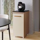 Balcão Cozinha Multiuso Aparador Café Blend 40cm Savana Off White - Desk Design