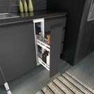 Balcão de Aço 150 Gaia com Tampo Cozimax Preto