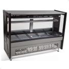 Balcão De Açougue Standard PECS-175 Preto Polar 220V