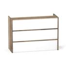 Balcao de Atendimento P25 Pandin 155 CM Noce Naturale e Branco