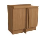 Balcão de Canto 1 Porta 98cm com Tampo Ciela