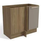 Balcão de Canto Cozinha Botanic 98cm 01 Porta M625 Kappesberg Balcão de Canto Cozinha Botanic 98cm 01 Porta M625 Kappesberg