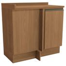 Balcão de Canto Kappesberg CB333-CN MDP Com Tampo 90,5x98x59cm Balcão de Canto Kappesberg CB333-CN MDP Com Tampo 90,5x98x59cm