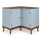 Balcão de Canto para Cozinha Copenhagen de Madeira com 2 Portas - 2072