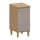 Balcão de Cozinha 100 MDF 1 Porta Com Tampo 40cm Duna Luciane Móveis