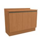 Balcão de Cozinha 120 Cm Mônica 2 Portas Canela - Kappesberg