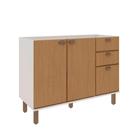 Balcão de Cozinha 120cm100% MDF com 2 Portas e 3 Gavetas Balcão de Cozinha 120cm100% MDF com 2 Portas e 3 Gavetas
