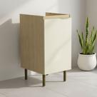Balcão de Cozinha 40 Cm Nanda 1 Porta Nature/Arenas - Tecno Mobili