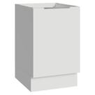 Balcão de Cozinha 50cm 1 Porta (Sem Tampo) Branco Stella Madesa