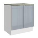 Balcão de Cozinha 70 cm 2 Portas Lux Madesa Balcão de Cozinha 70 cm 2 Portas Lux Madesa