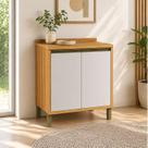 Balcão de Cozinha 80cm 2 Portas com Tampo 100% Mdf Barbados Espresso Móveis