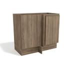 Balcão de Cozinha Canto Reto Maxxi G748 1 Porta s/ Tampo Nogal - Kappesberg