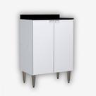 Balcão de Cozinha Carol 2 Portas MDP 59,3cm Branco Batrol Móveis Balcão de Cozinha Carol 2 Portas MDP 59,3cm Branco Batrol Móveis