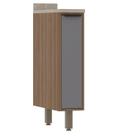 Balcão de Cozinha com Tampo 20 cm 1 Porta Aspen Luciane Móveis