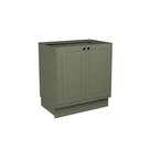 Balcão de Cozinha Évora PH 3119 c/ 2 Portas s/ Tampo 80cm Verde - Herval