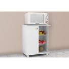 Balcão de Cozinha Fruteira BF3205 c/ 1 Porta e 2 Cestos 60cm Branco - Tecno Mobili