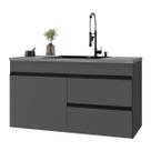 Balcão de Cozinha Gabinete Pia 120cm 2 Portas 1 Gaveta Suspenso Milano Multimóveis MP2414 Balcão de Cozinha Gabinete Pia 120cm 2 Portas 1 Gaveta Suspenso Milano Multimóveis MP2414